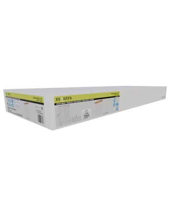ANDRÓMEDA * Colgante Cuadrado 14xLED 5W 3000K W/T Cristal
